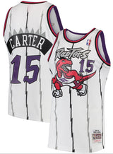 Men's Mitchell & Ness Vince Carter Toronto Raptors White 1997-98 Hardwood Classics Swingman Jersey - Pro Jersey Sports
