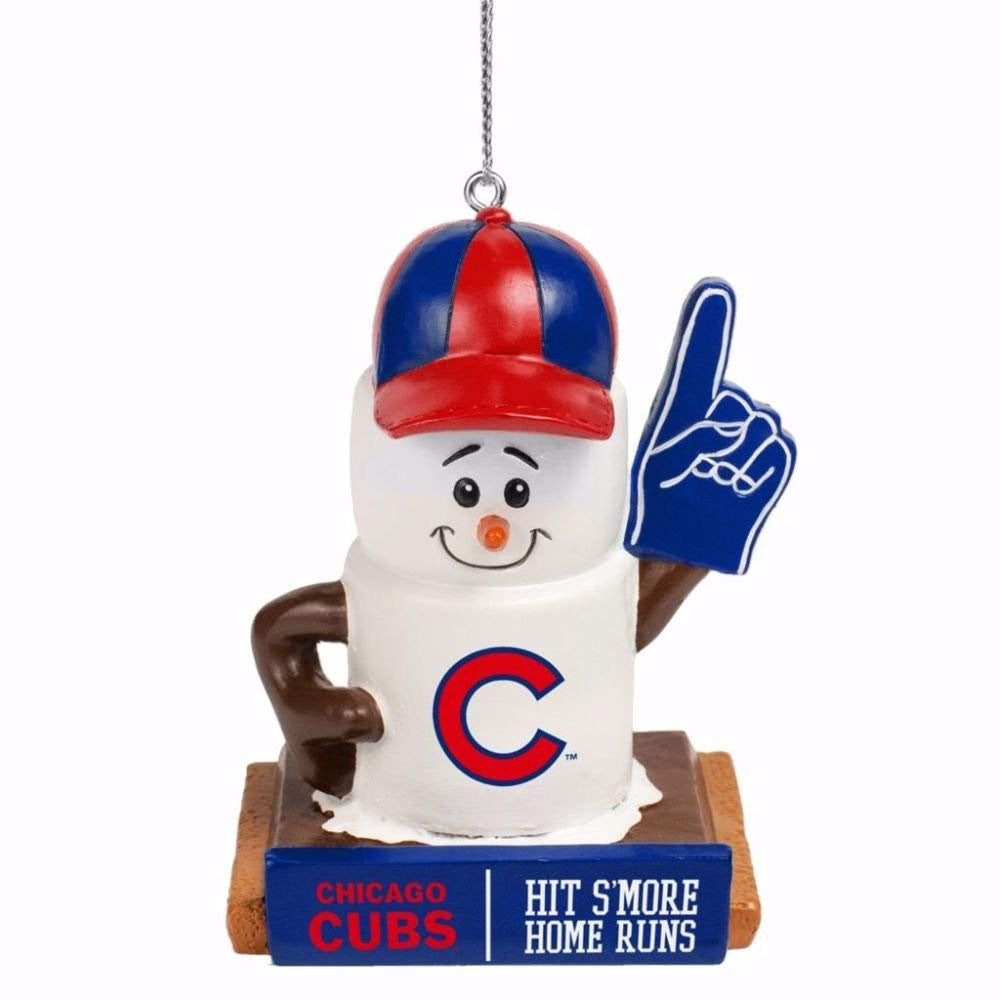 MLB Chicago Cubs Christmas S'mores Ornament