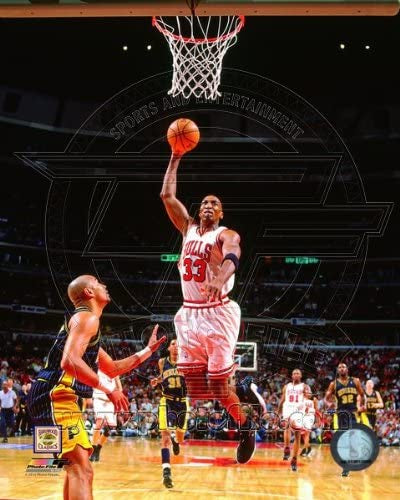 Scottie Pippen Chicago Bulls vs. Indiana Pacers NBA Action Photo (Size: 8" x 10")
