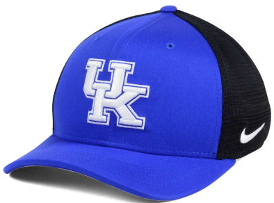 Kentucky Wildcats NCAA Nike Aero Curved Bill Mesh Back Flex Fit Hat