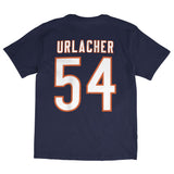 Mens Brian Urlacher Chicago Bears Navy Name And Number Tee By Mitchell & Ness - Pro Jersey Sports