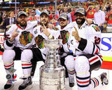 NHL Chicago Blackhawks 2013 Stanley Cup Championship Defensemen Photo 8x10 - Pro Jersey Sports