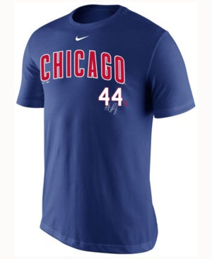 Nike Men's Anthony Rizzo Chicago Cubs Legend Signature Player T-Shirt