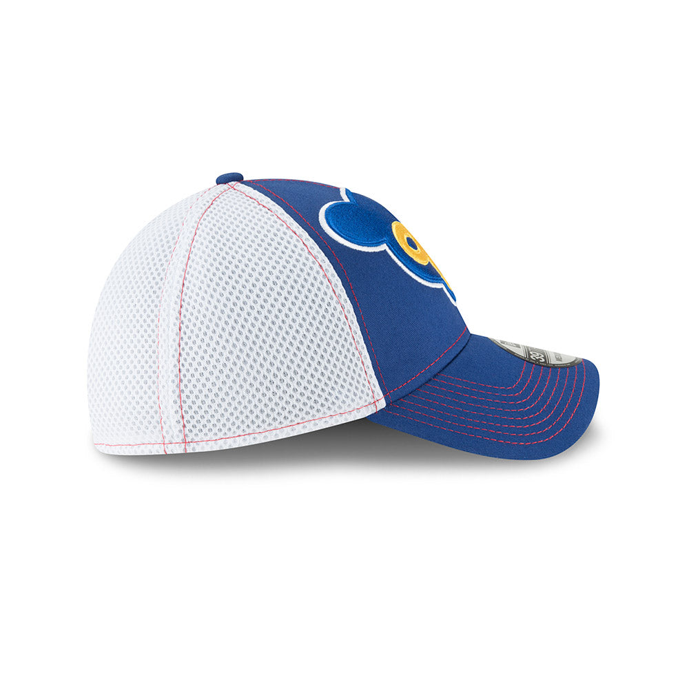 Mens Chicago Cubs Cooperstown Collection Mega Team Neo 39THIRTY Flex Fit hat By New Era