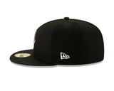 Chicago White Sox New Era Diamond Alternate Logo 59FIFTY Fitted Hat - Black - Pro Jersey Sports