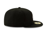 Chicago White Sox New Era Diamond Alternate Logo 59FIFTY Fitted Hat - Black - Pro Jersey Sports