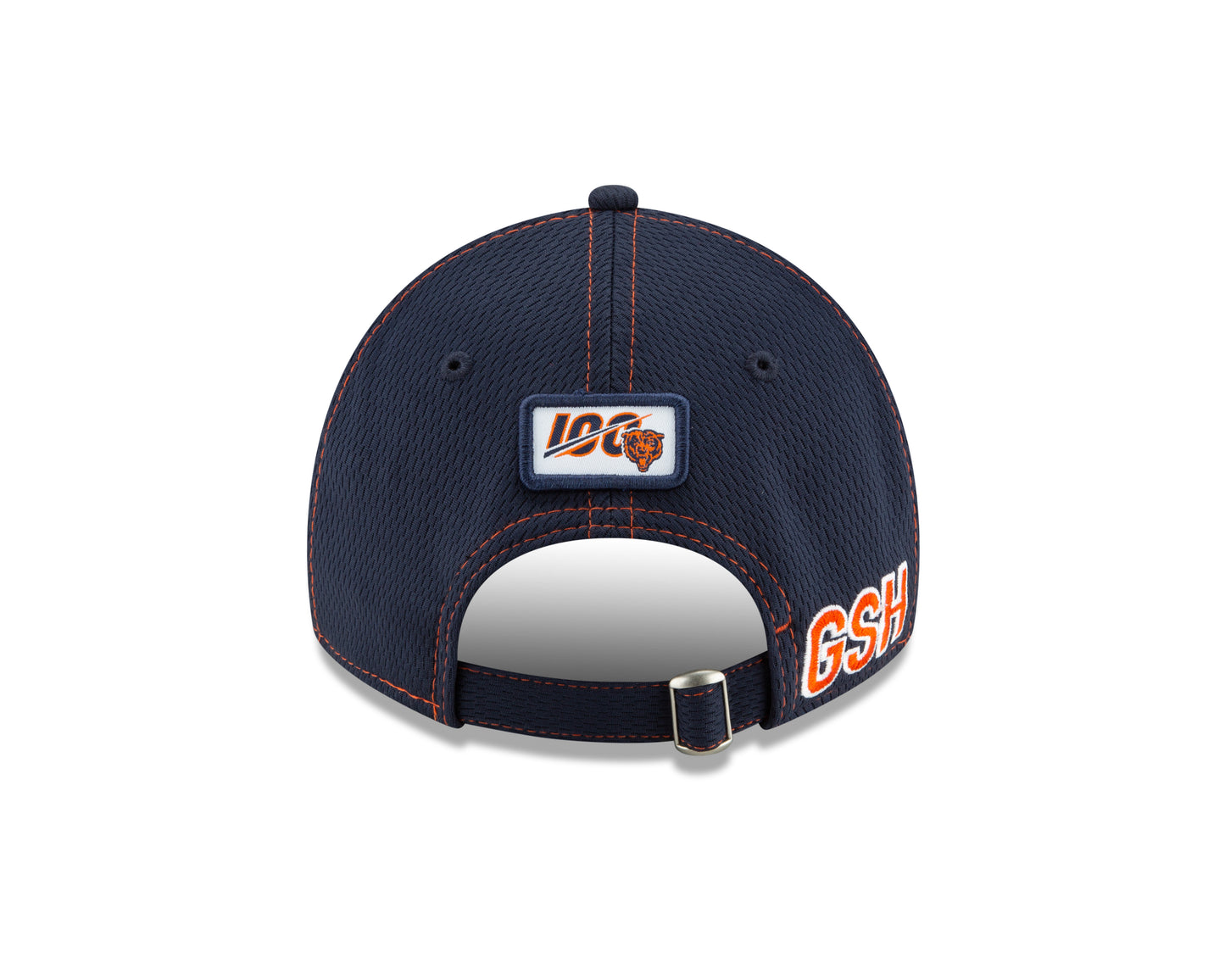 Women's Chicago Bears 2019 Established Collection Sideline Road "B" Logo 9TWENTY Adjustable Flex Hat