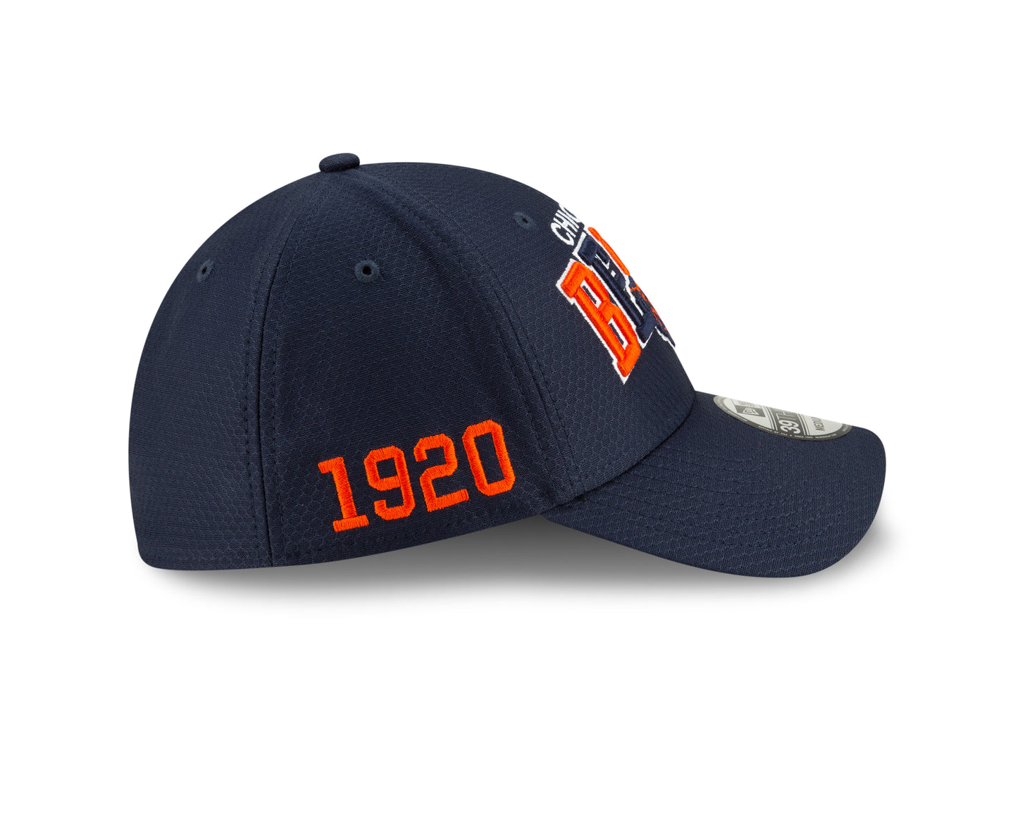 Chicago Bears 2019 Established Collection Sideline 1990 Home Navy 39THIRTY Flex Hat