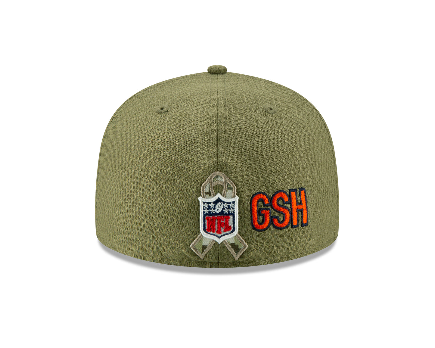Chicago Bears 2019 Salute To Service Green New Era 59FIFTY Fitted Hat