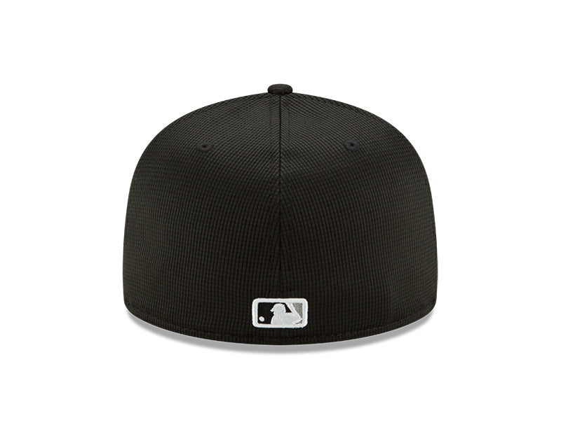 Men's Chicago White Sox Black New Era Clubhouse Collection 59FIFTY Fitted Hat
