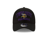 Men's Minnesota Vikings New Era 2020 NFL Draft Alternate Black 39THIRTY Flex Hat - Pro Jersey Sports