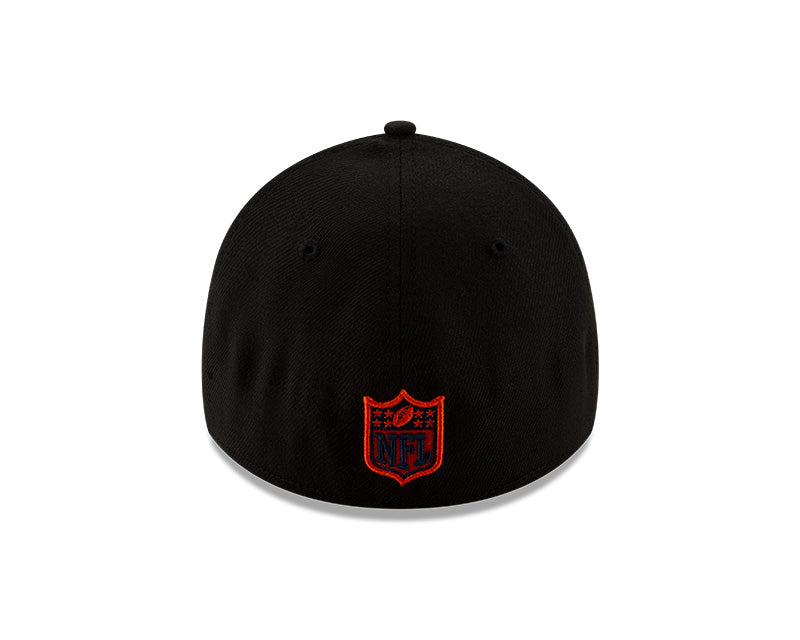 Men's Chicago Bears New Era 2020 NFL Draft Alternate Black 39THIRTY Flex Hat