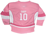 Girls Chicago Blackhawks Patrick Sharp Toddler Pink Jersey - Pro Jersey Sports