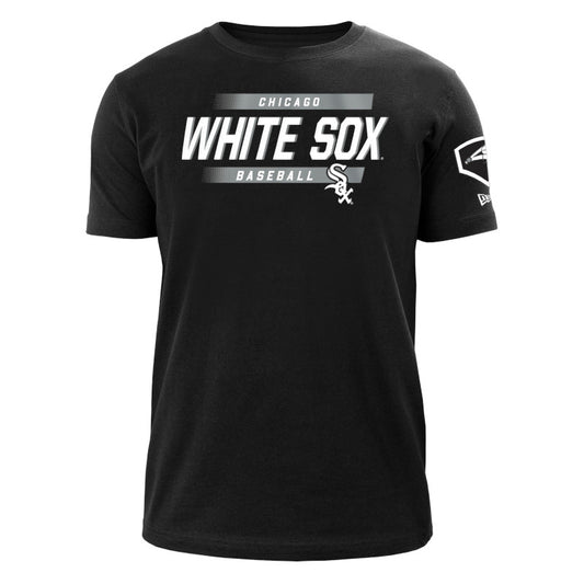 Men's Chicago White Sox Baseball Clubhouse Black New Era Tee