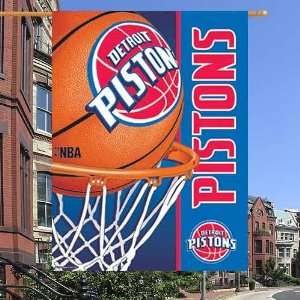 Detroit Pistons NBA 27" x 37" Vertical Flag