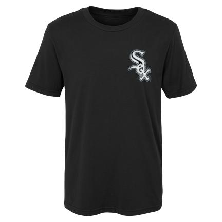 Youth Chicago White Sox Eloy Jimenez Black Name And Number Tee