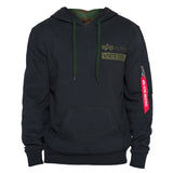 Mens Chicago White Sox Alpha Industries New Era Black Primary Logo Hoodie - Pro Jersey Sports