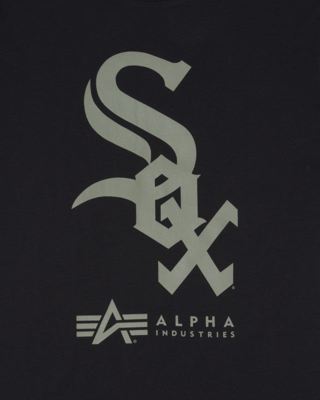 Mens Chicago White Sox New Era X Alpha Industries Black T-Shirt By New Era