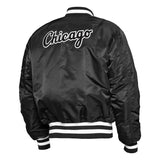 Men's Chicago White Sox Alpha Industries X New Era Black MA-1 Bomber Jacket - Pro Jersey Sports