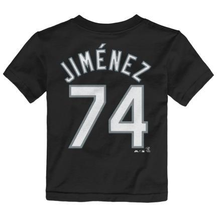 Infant Eloy Jimenez Chicago White Sox Black Name And Number Tee