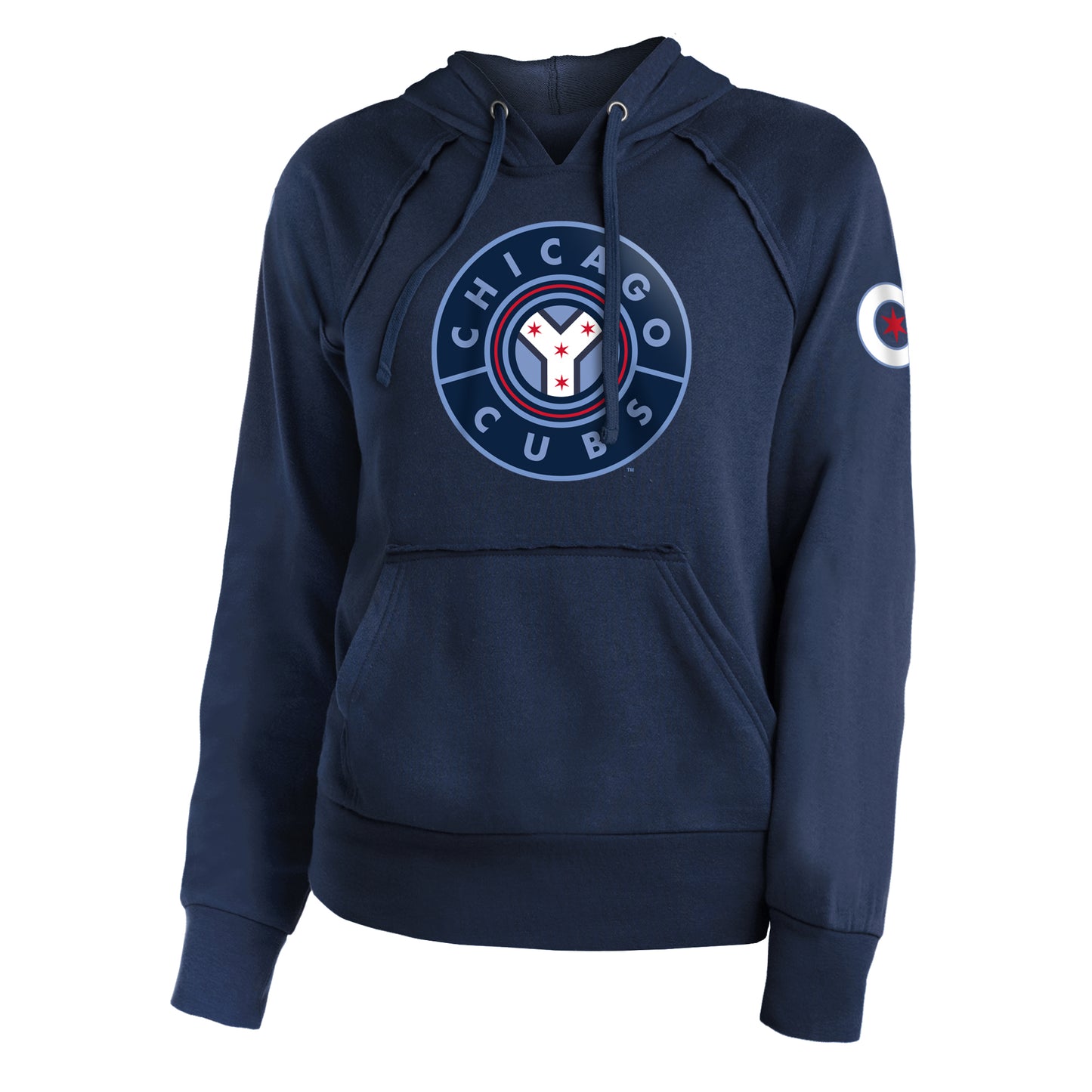 Mens Chicago Cubs New Era Navy City Connect Hoodie