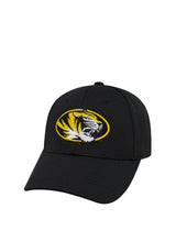Missouri Tigers NCAA TOW "Rails" Black Stretch Fit Performance One Fit Hat - Pro Jersey Sports