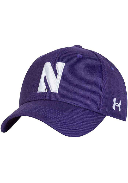 Men's Under Armour Purple Northwestern Wildcats Classic Adjustable Hat