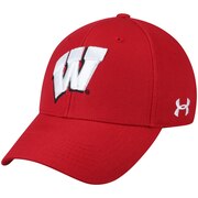 Men's Under Armour Red Wisconsin Badgers Classic Adjustable Hat