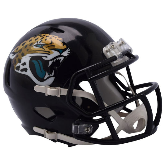 Jacksonville Jaguars Riddell Black Speed Mini Helmet