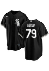Men's Chicago White Sox Jose Abreu Nike Black Alternate Replica Player Name Jersey - Pro Jersey Sports