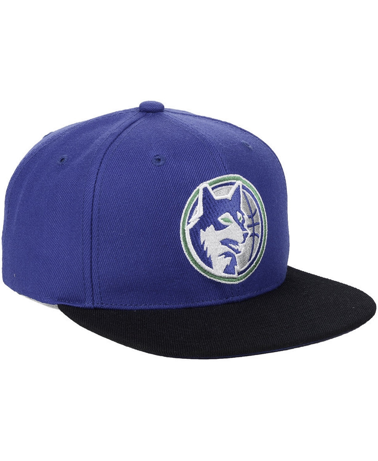 Men's Minnesota Timberwolves Core Basic 2 Tone HWC Mitchell & Ness Snapback Hat