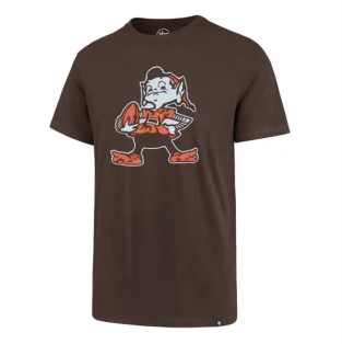 Men's Cleveland Browns '47 Brand Fieldhouse Brown Tee