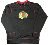 Chicago Blackhawks Volt Logo Fleece Sweatshirt By Antigua - Pro Jersey Sports