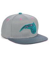 Men's Orlando Magic Mitchell & Ness Gray Wolf Mags Snapback Hat - Pro Jersey Sports