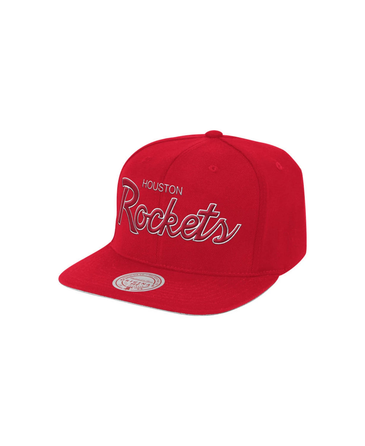 Men's Houston Rockets Mitchell & Ness Champ Year Trophy Snapback Hat