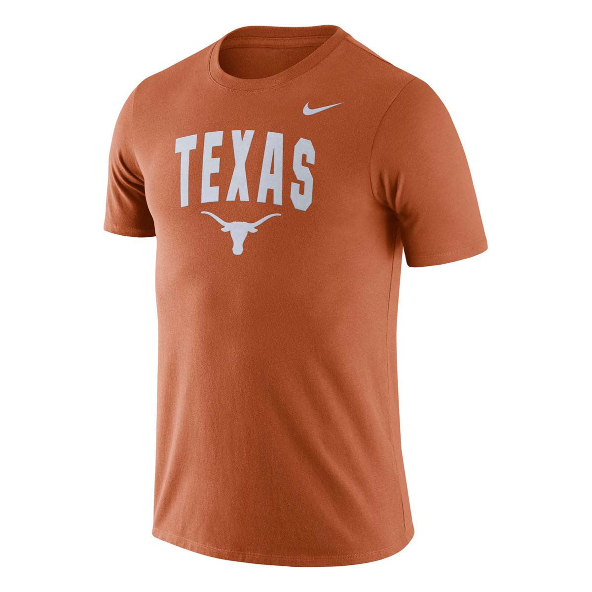Men's Texas Longhorns Nike Arch Suede Tee- Burnt Orange