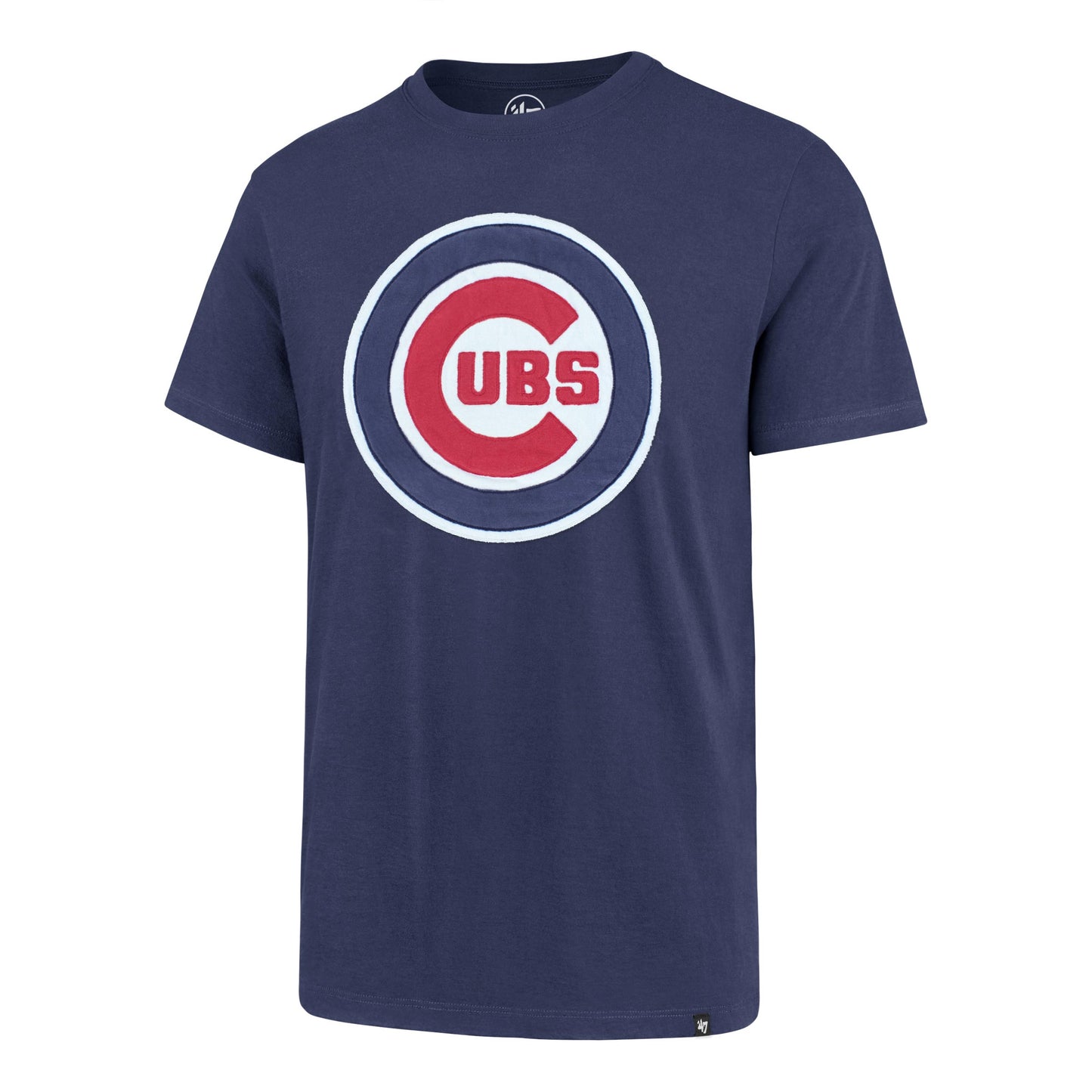 Chicago Cubs Knockout Bullseye Logo Tee By ’47 Brand