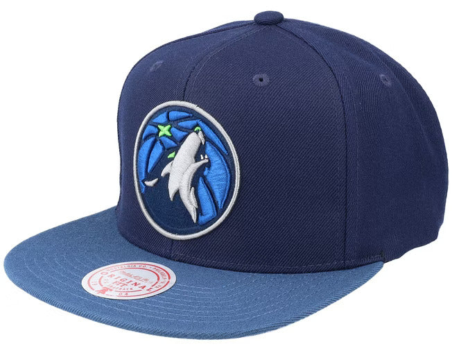 Minnesota Timberwolves 2-Tone 2.0 Mitchell & Ness Snapback Hat