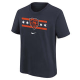 Kid's Chicago Bears Nike Navy Preschool Local Pack Tee - Pro Jersey Sports