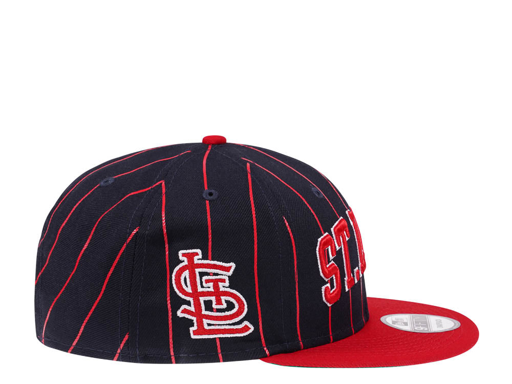 St. Louis Cardinals Navy/Red City Arch New Era 9FIFTY Snapback Hat