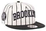 Brooklyn Nets NBA White/Black City Arch New Era 9FIFTY Snapback Hat - Pro Jersey Sports