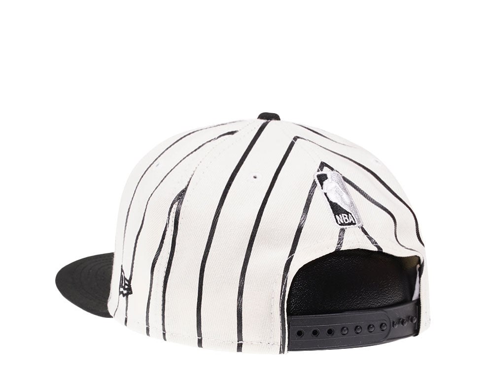 Brooklyn Nets NBA White/Black City Arch New Era 9FIFTY Snapback Hat
