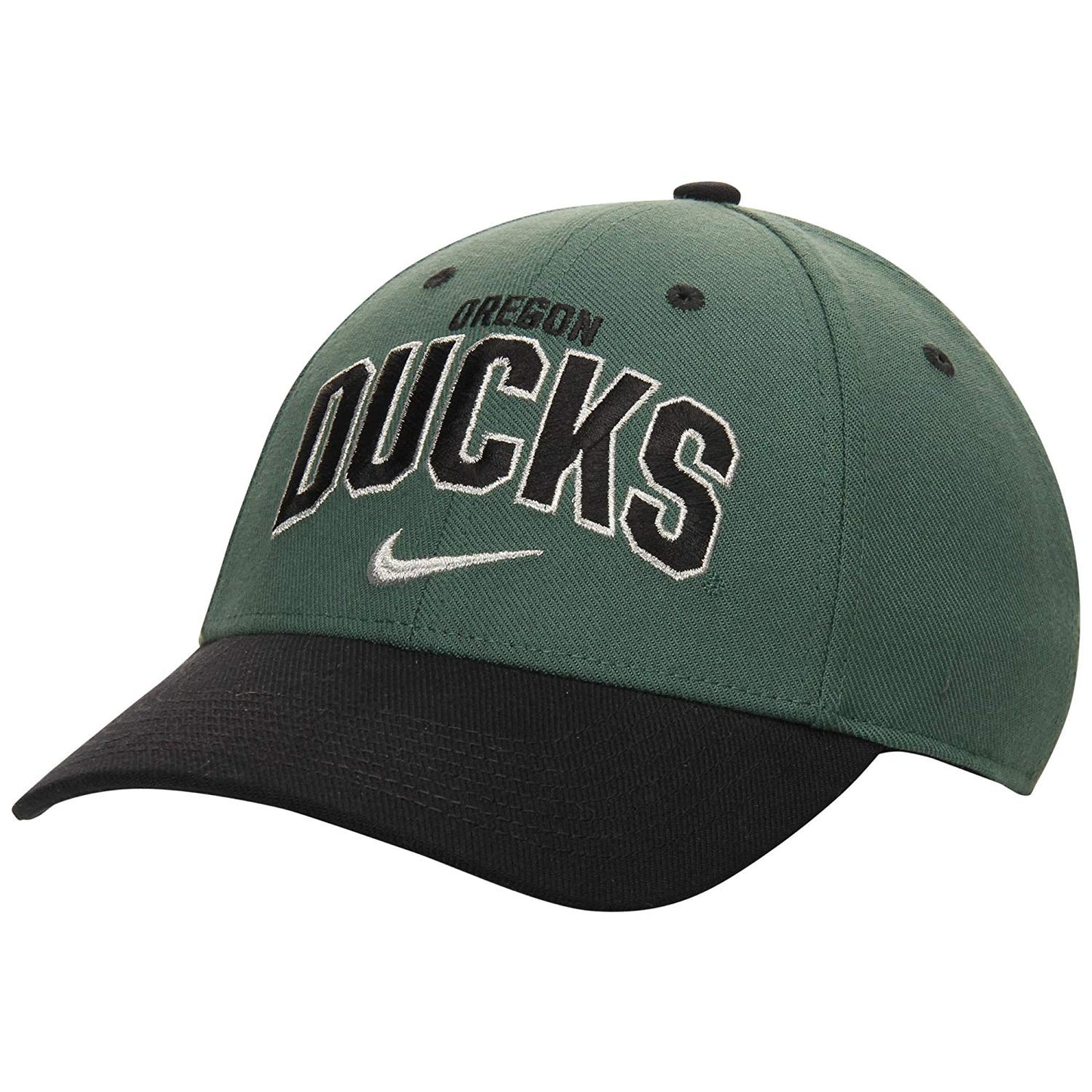 Oregon Ducks Nike Legacy91 Verbiage Swoosh Flex Performance Hat