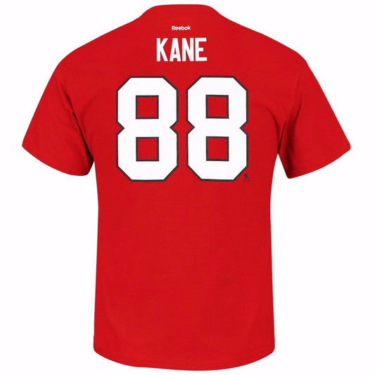 Men's Chicago Blackhawks Patrick Kane Reebok Home Name & Number T-Shirt