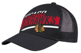 Men’s Chicago Blackhawks Finished Goods Adjustable A-Frame Mesh Back Hat By Adidas - Pro Jersey Sports