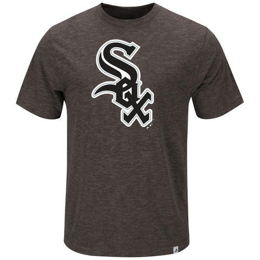 Men's Chicago White Sox Majestic Charcoal Mental Metal Heather T-Shirt