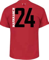 Men’s Chicago Bulls Lauri Markkanen Vertical Name and Number Majestic Tee - Pro Jersey Sports