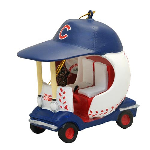 Chicago Cubs Field Car Ornament