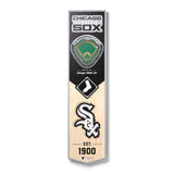 Chicago White Sox 8'' x 32'' 3D StadiumView Banner - Pro Jersey Sports