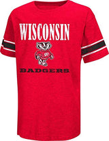 Colosseum Youth University of Wisconsin Badgers Free Agent Short Sleeve T-Shirt - Pro Jersey Sports